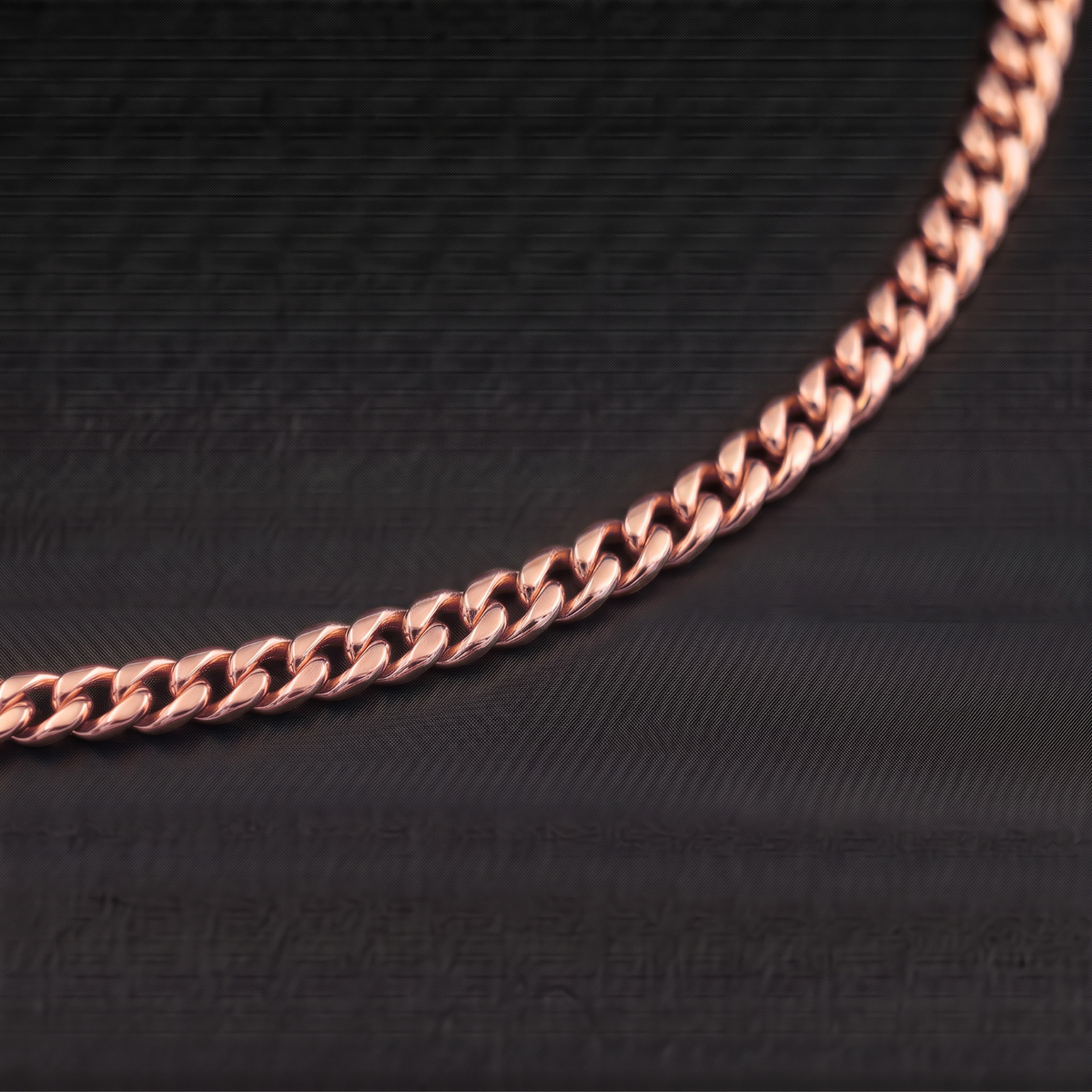 14k Rose Gold 4mm Miami Cuban Bracelet