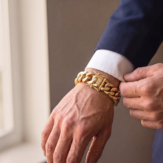 14k Gold 18mm Miami Cuban Bracelet