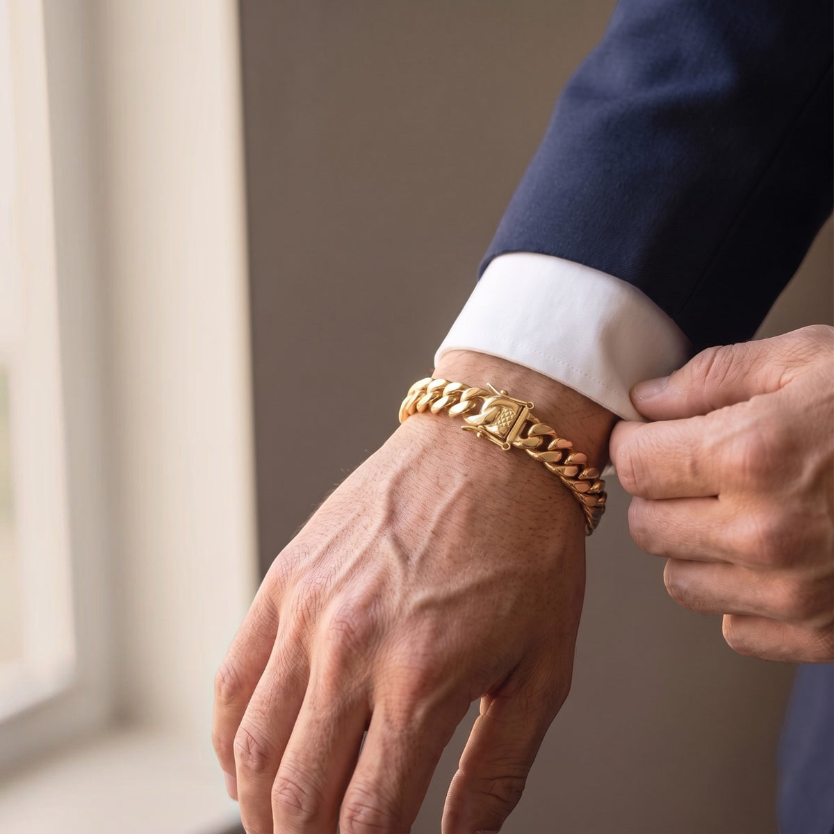 14k Gold 10mm Miami Cuban Bracelet