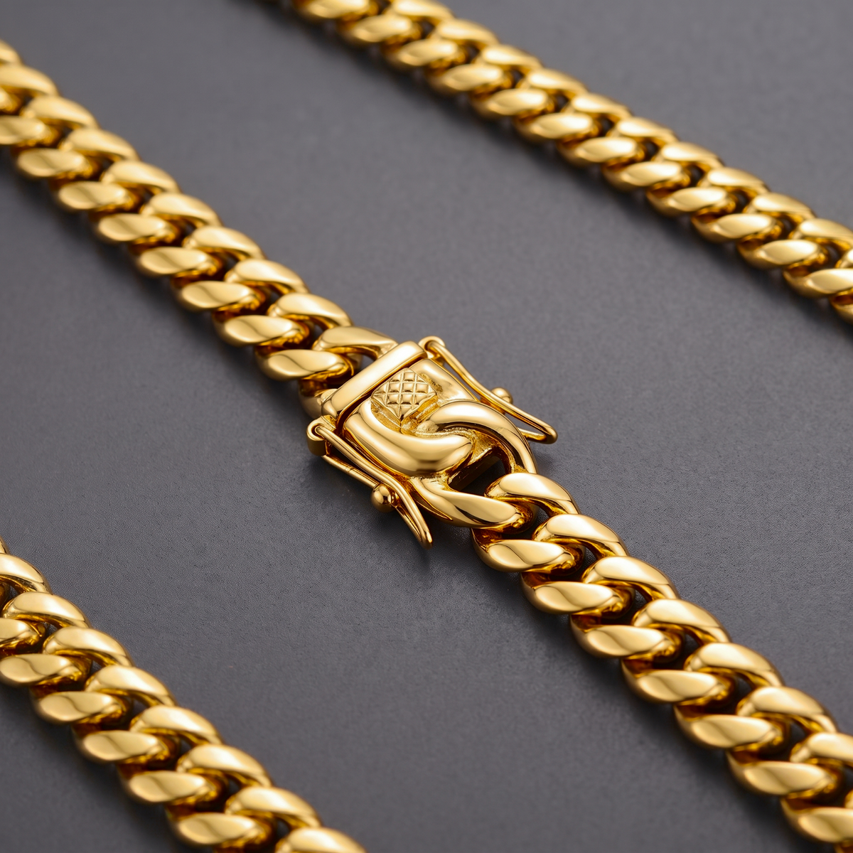 18k Gold 6mm Miami Cuban Chain Necklace