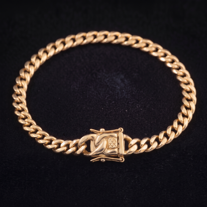 14k Gold 5mm Miami Cuban Bracelet