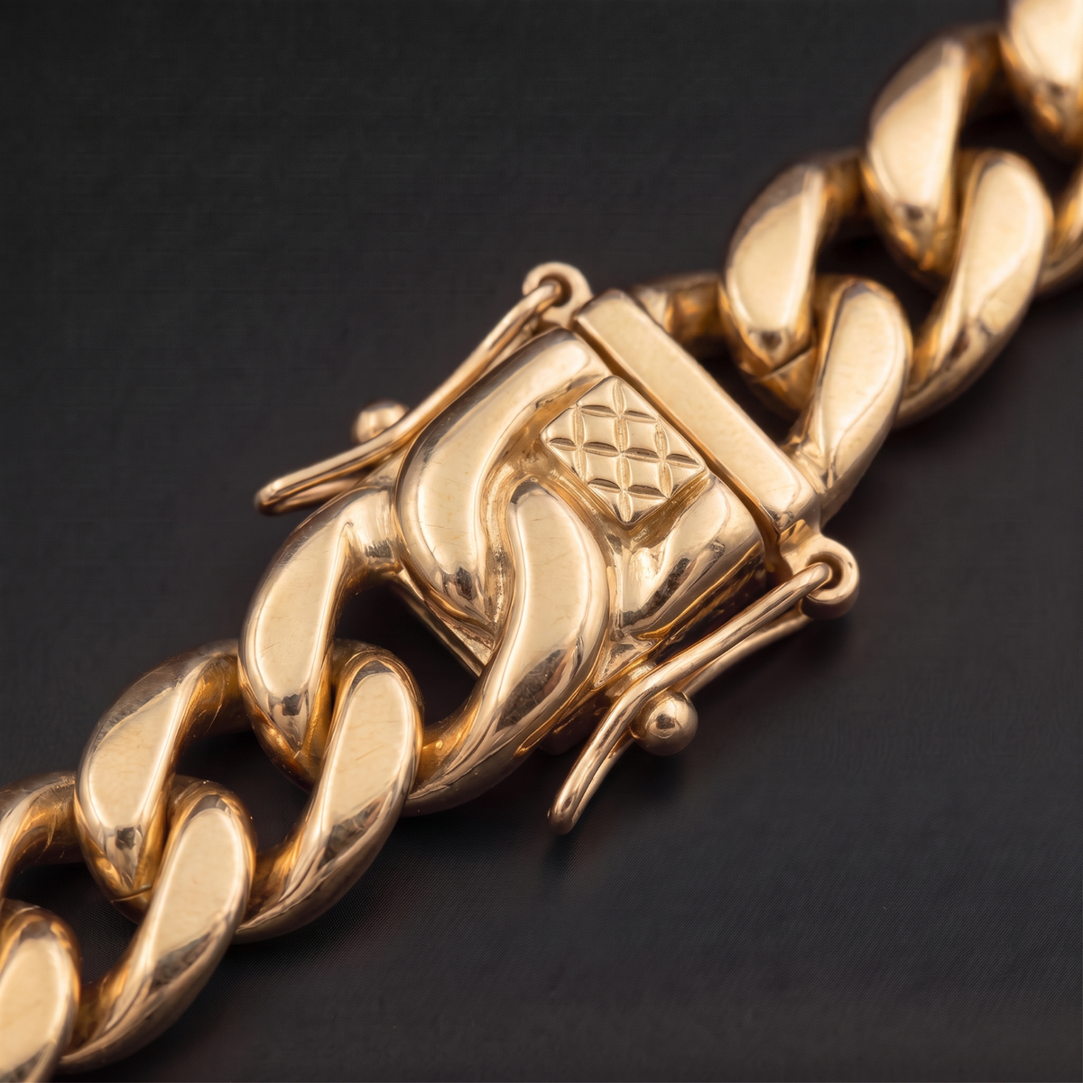14k Gold 8mm Miami Cuban Bracelet