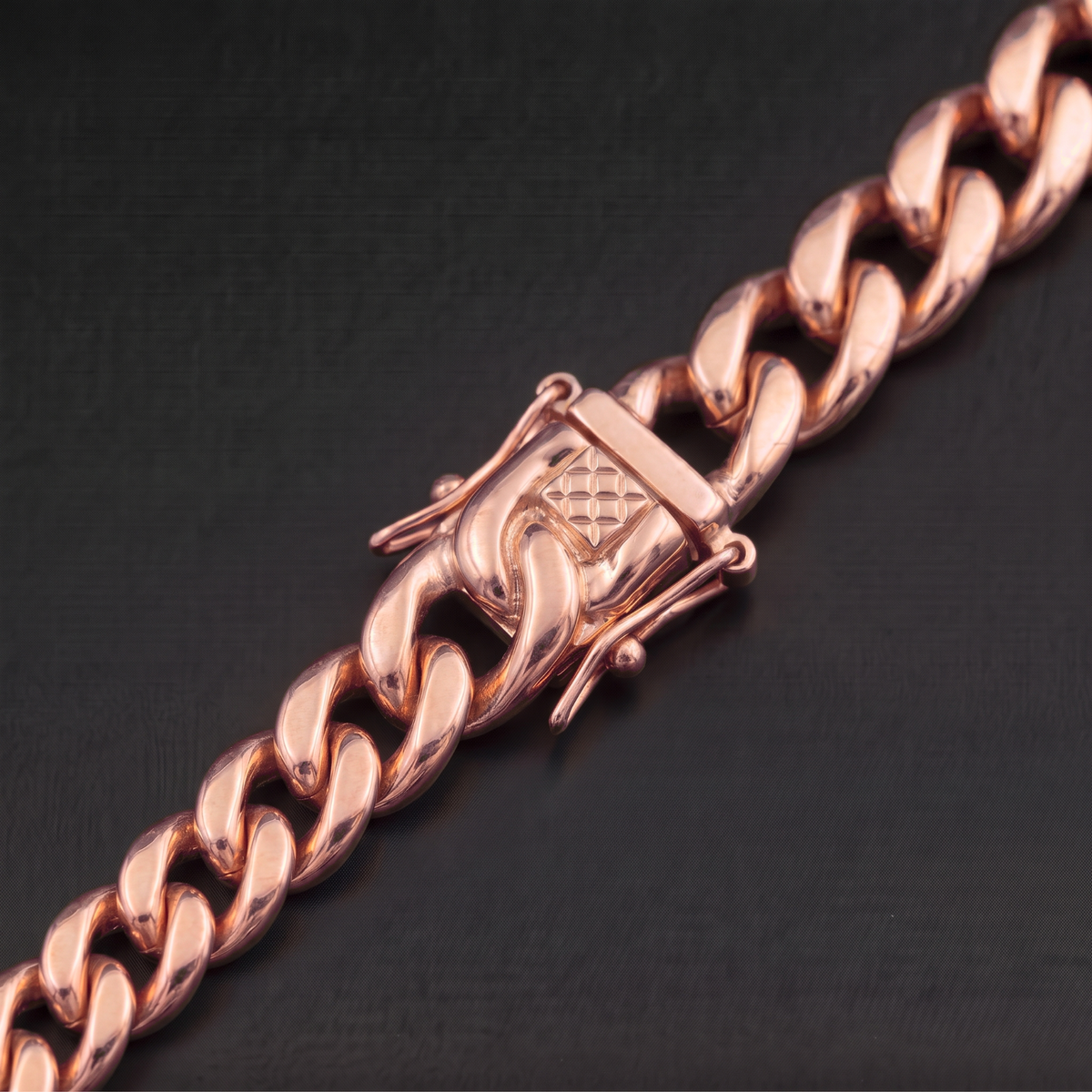 14k Rose Gold 5mm Miami Cuban Bracelet