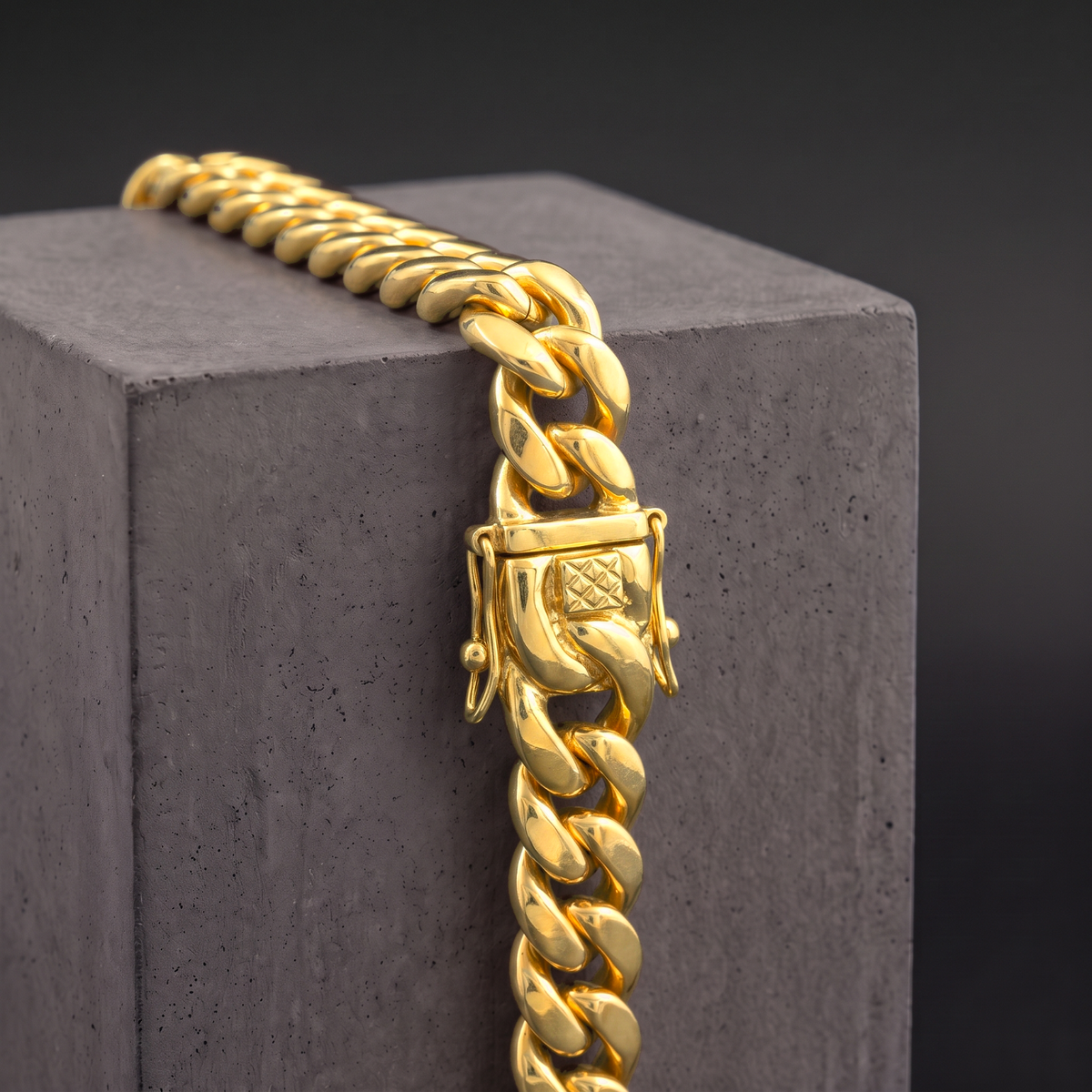 14k Gold 14mm Miami Cuban Bracelet