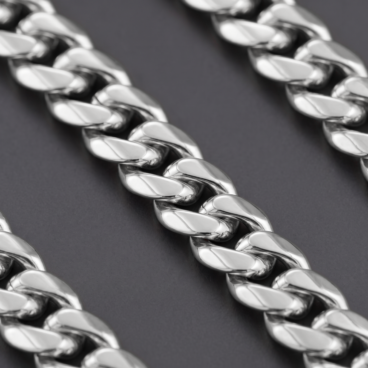14k White Gold 6mm Miami Cuban Chain Necklace