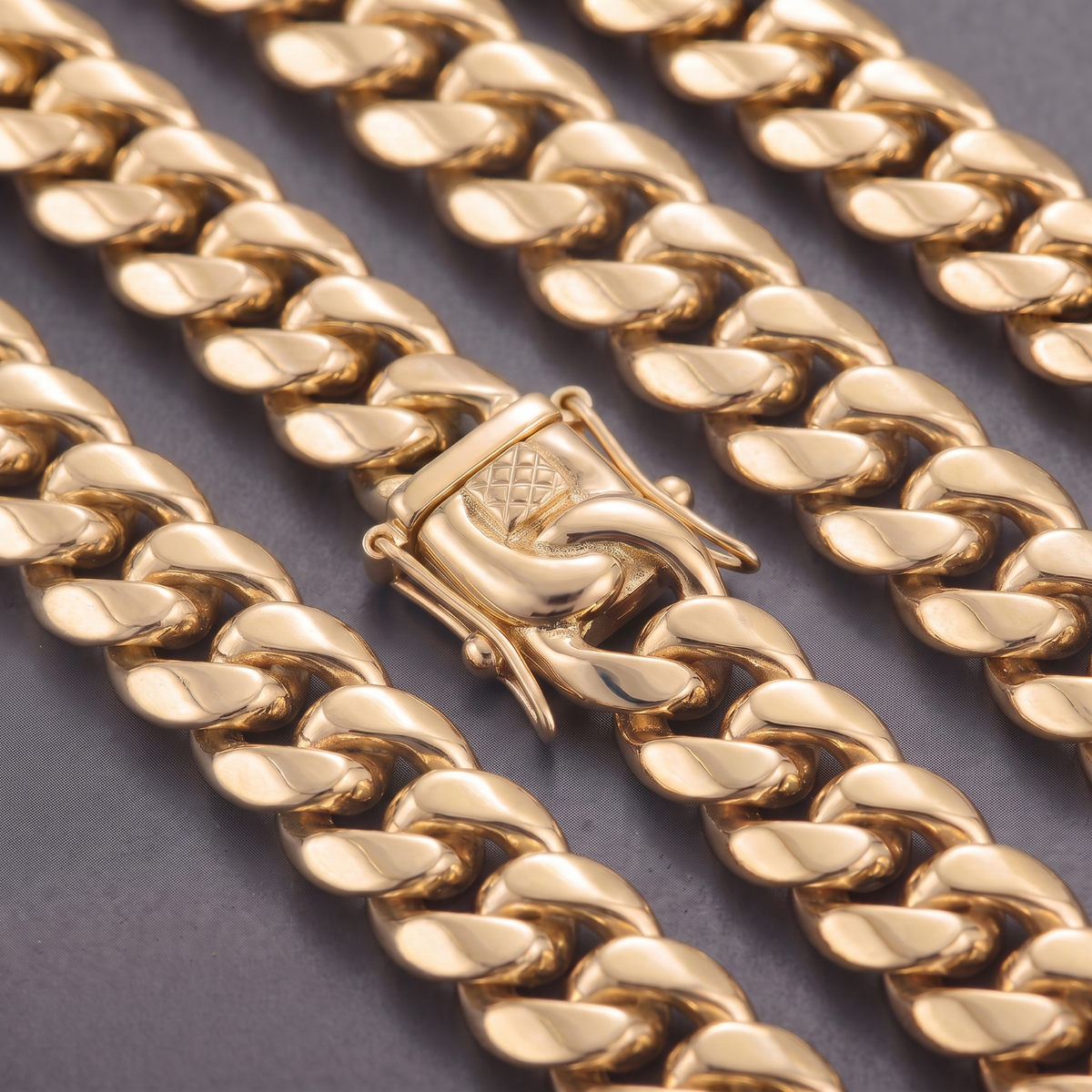 14k Gold 18mm Miami Cuban Chain Necklace