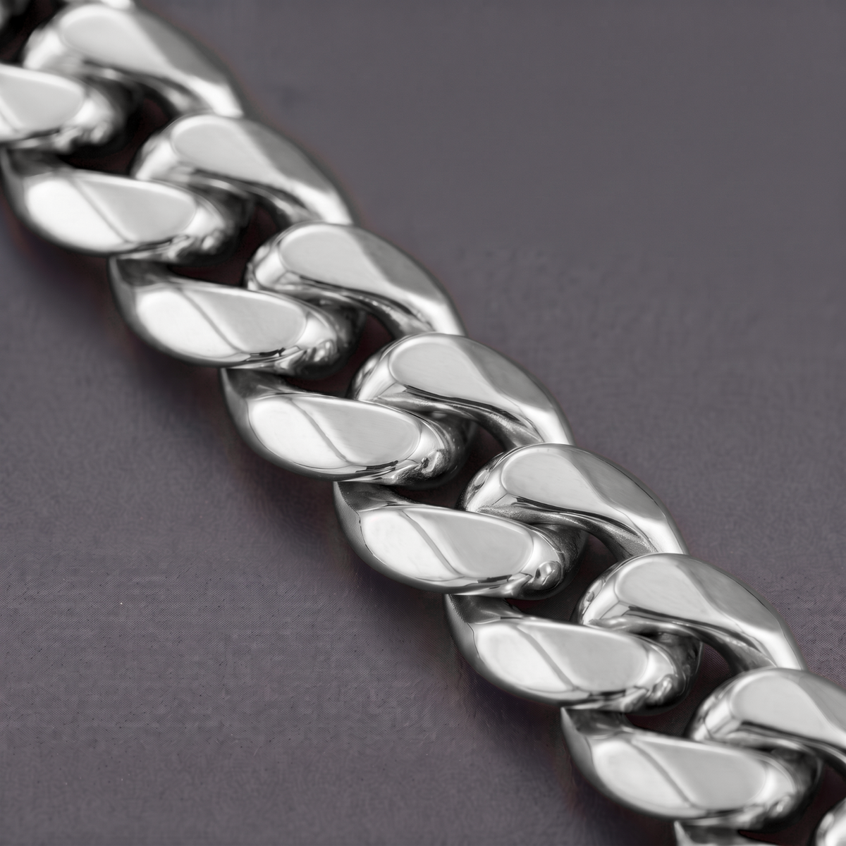 14k White Gold 16mm Miami Cuban Chain Necklace