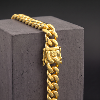 14k Gold 16mm Miami Cuban Bracelet