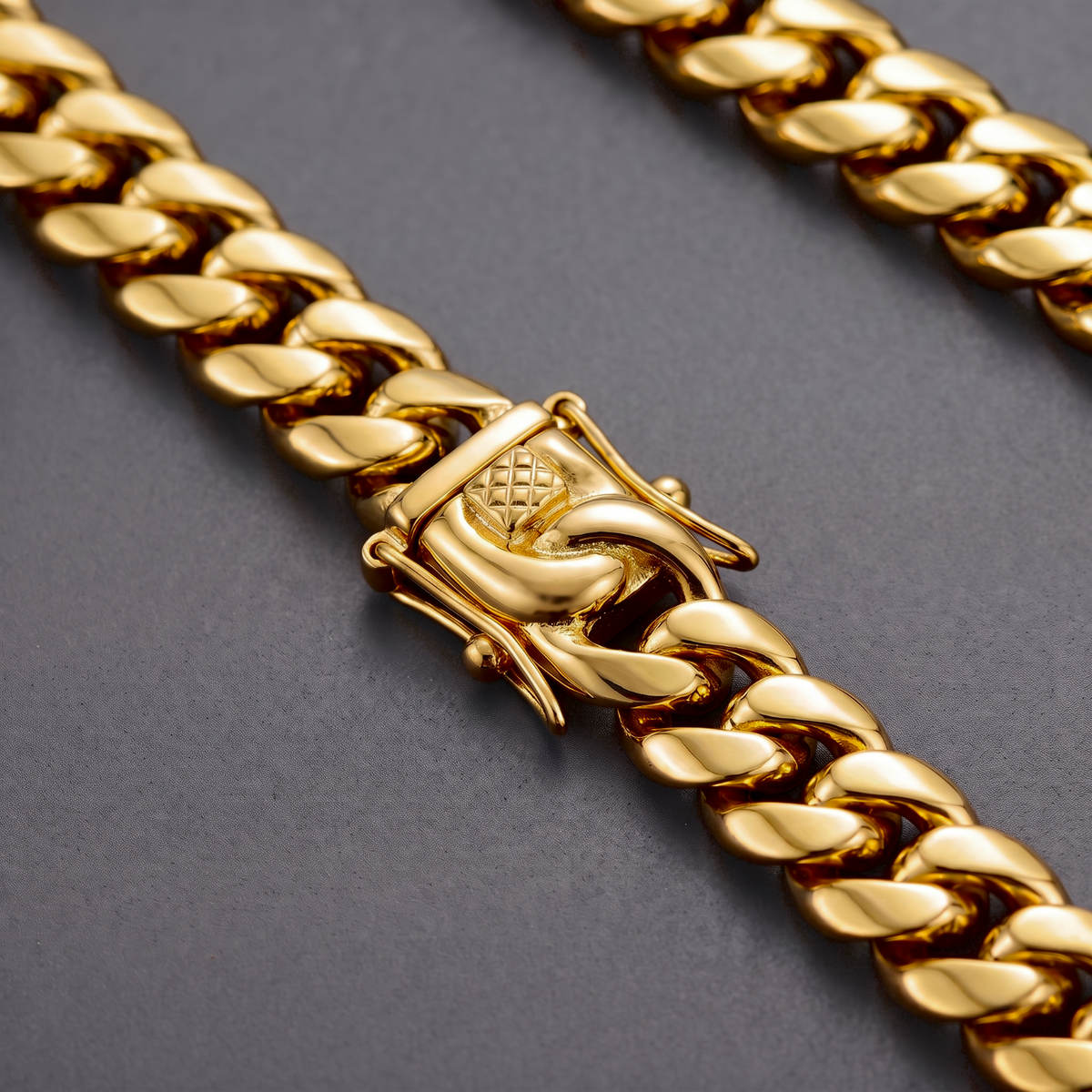 18k Gold 10mm Miami Cuban Chain Necklace