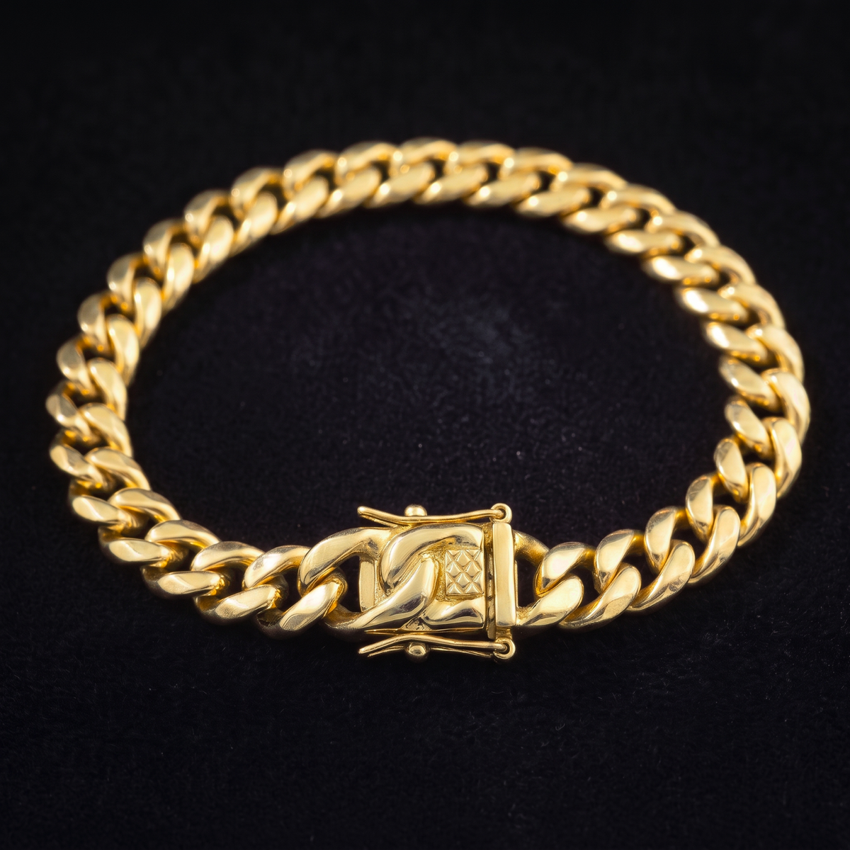 18k Gold 6mm Miami Cuban Bracelet