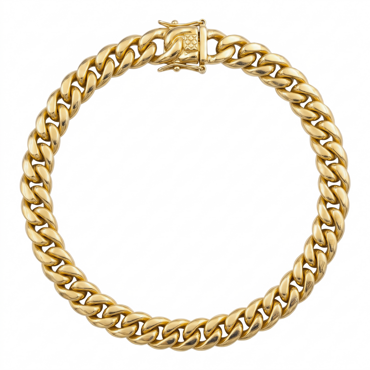 18k Gold 6mm Miami Cuban Bracelet