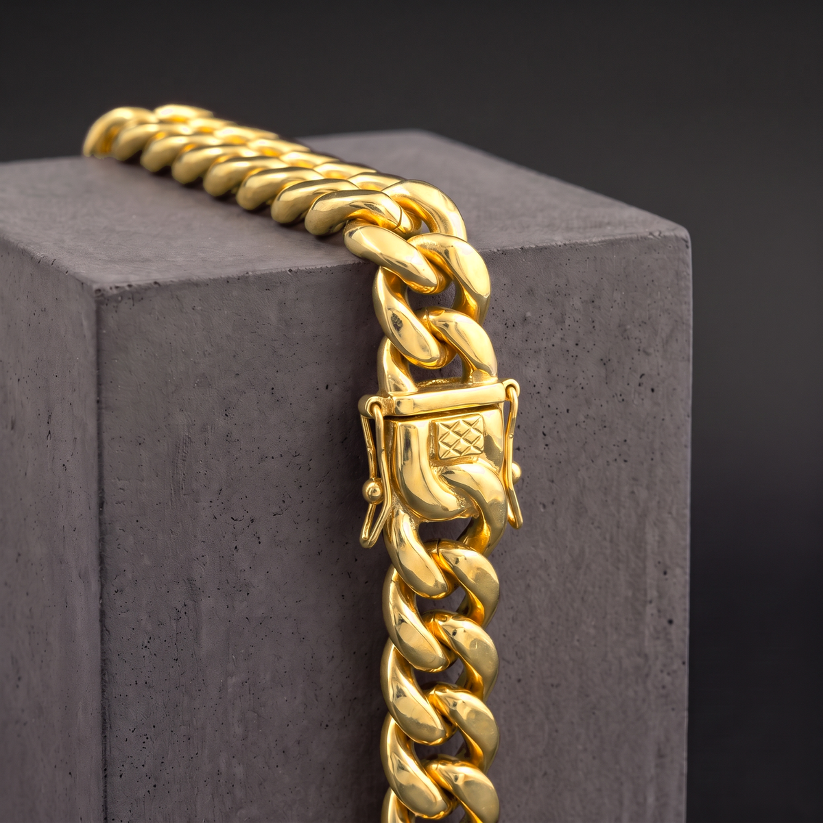 14k Gold 18mm Miami Cuban Bracelet