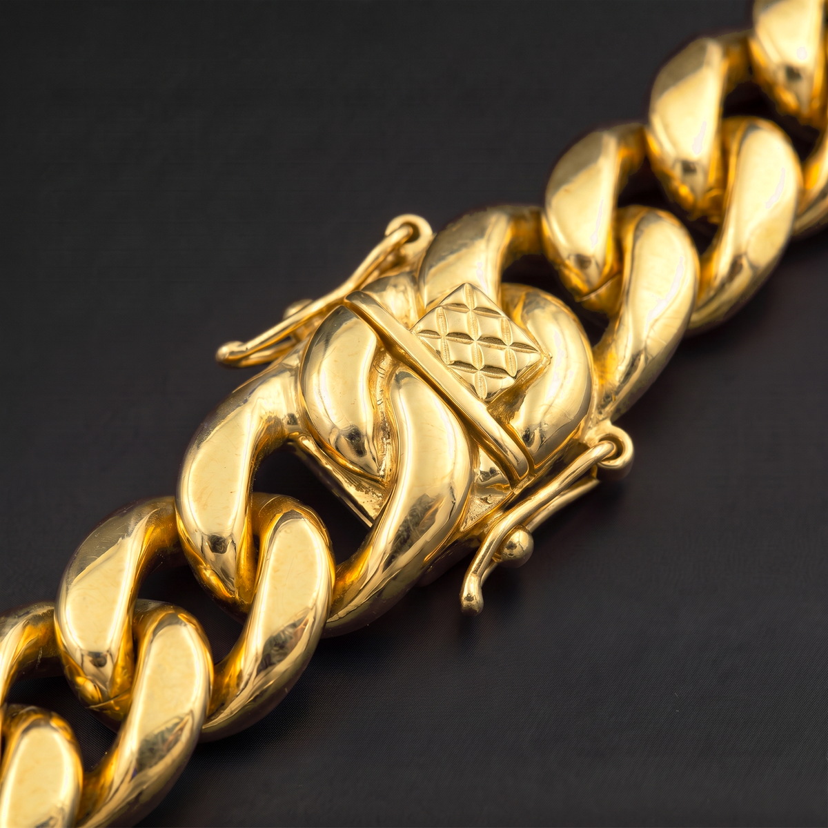 14k Gold 18mm Miami Cuban Bracelet