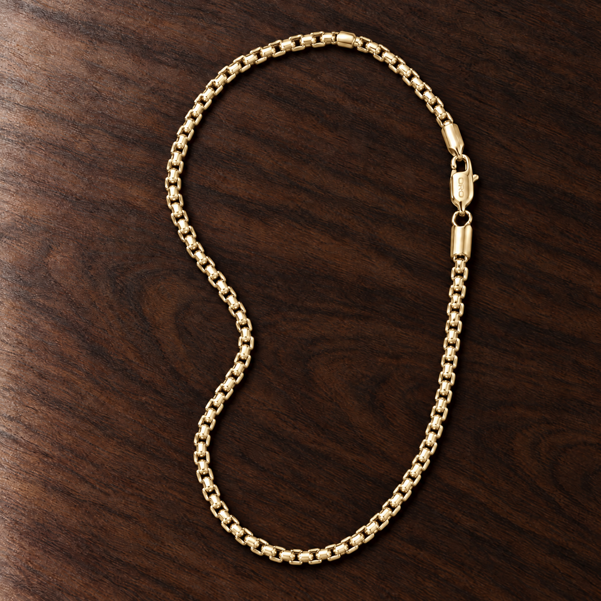 14k Gold 6mm Box Chain Necklace