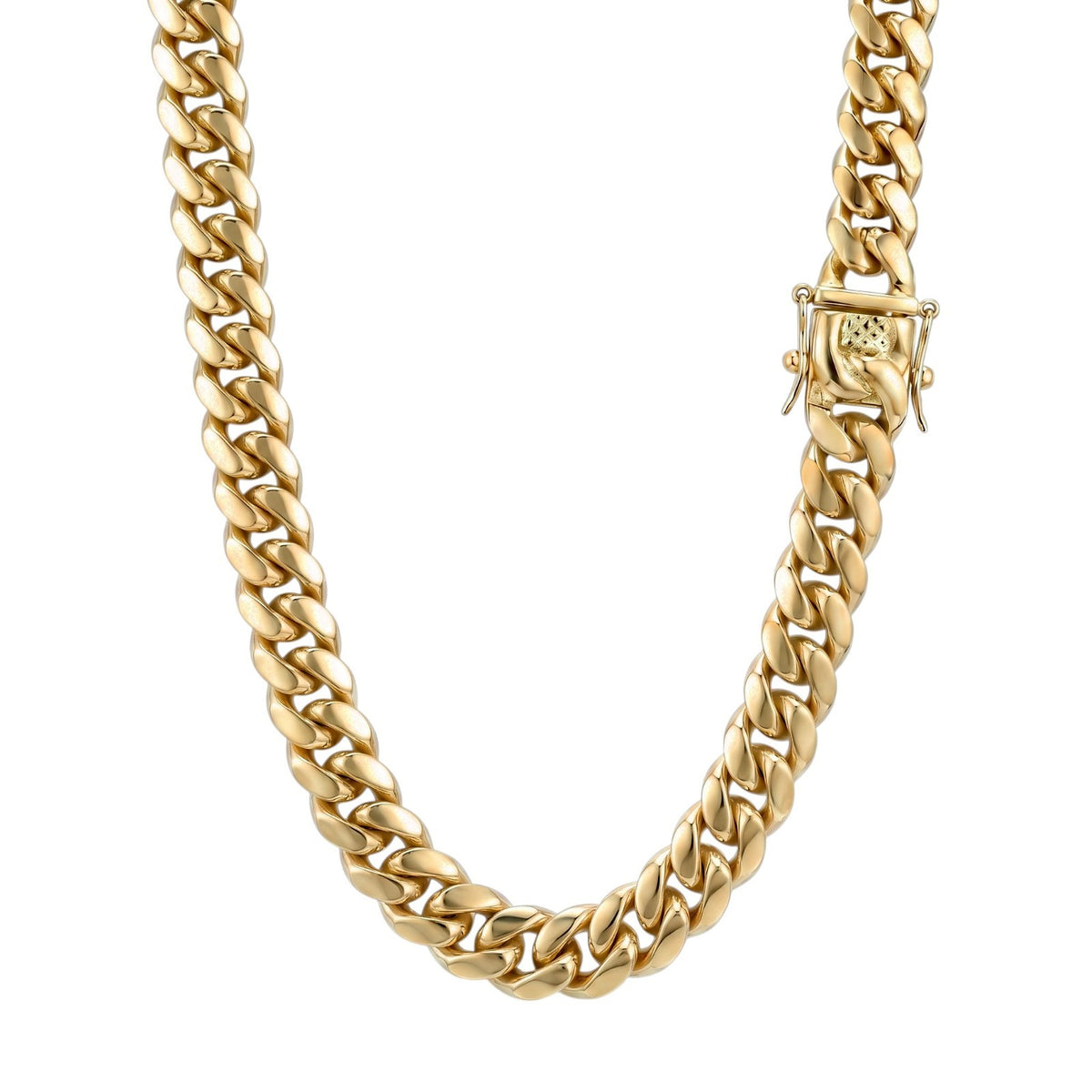 14k Gold 16mm Miami Cuban Chain Necklace