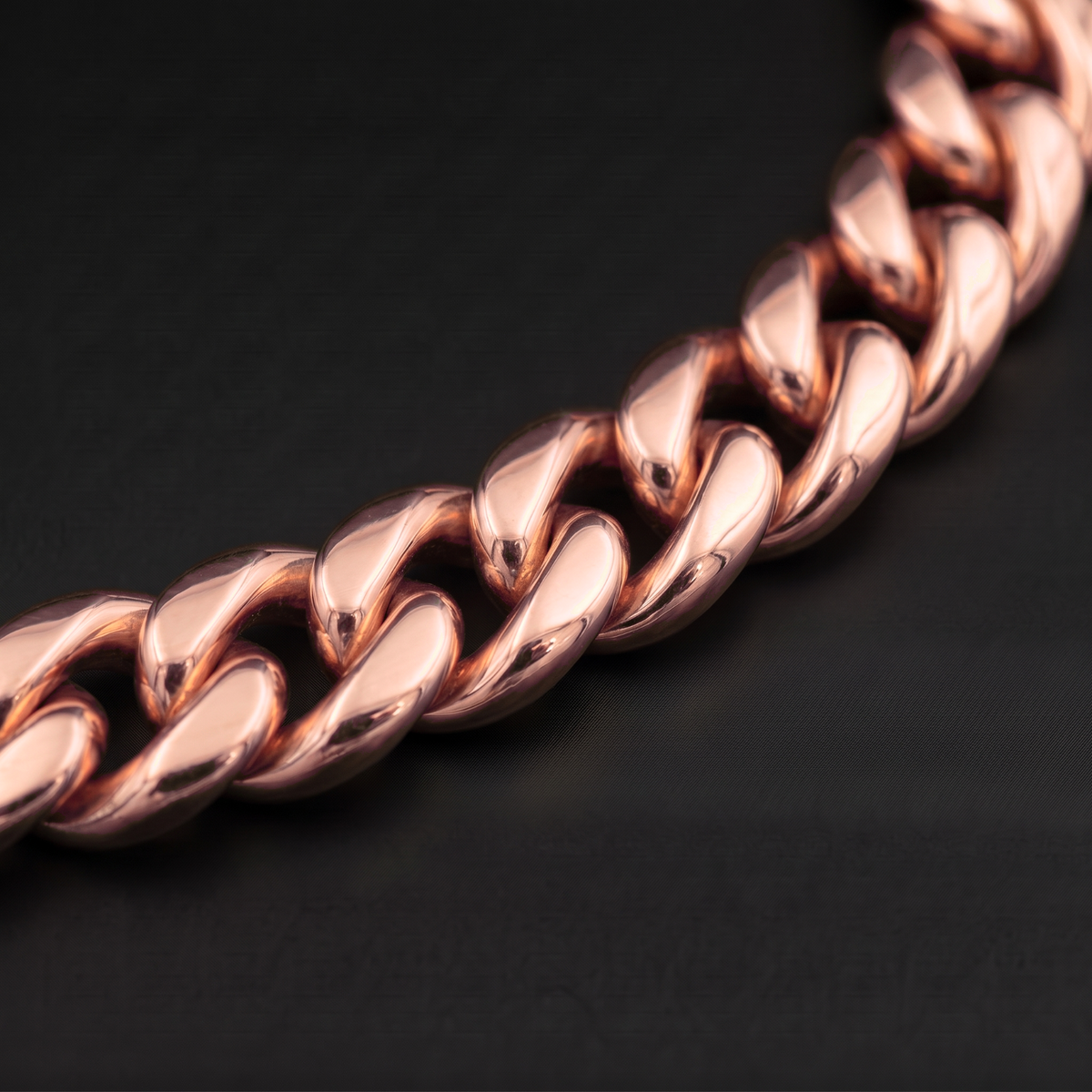 14k Rose Gold 10mm Miami Cuban Bracelet