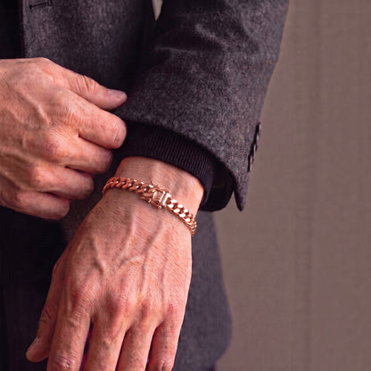 14k Rose Gold 6mm Miami Cuban Bracelet