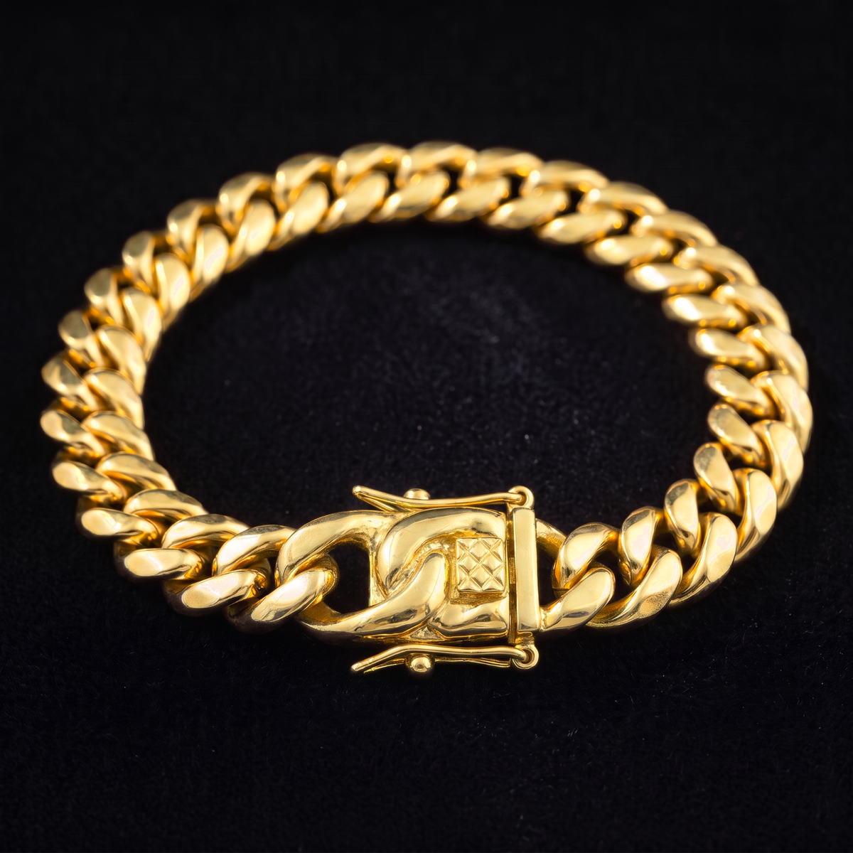 14k Gold 14mm Miami Cuban Bracelet