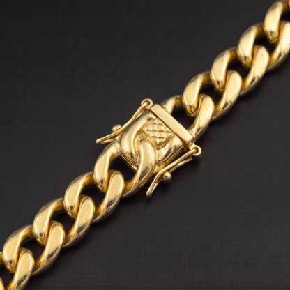 18k Gold 6mm Miami Cuban Bracelet