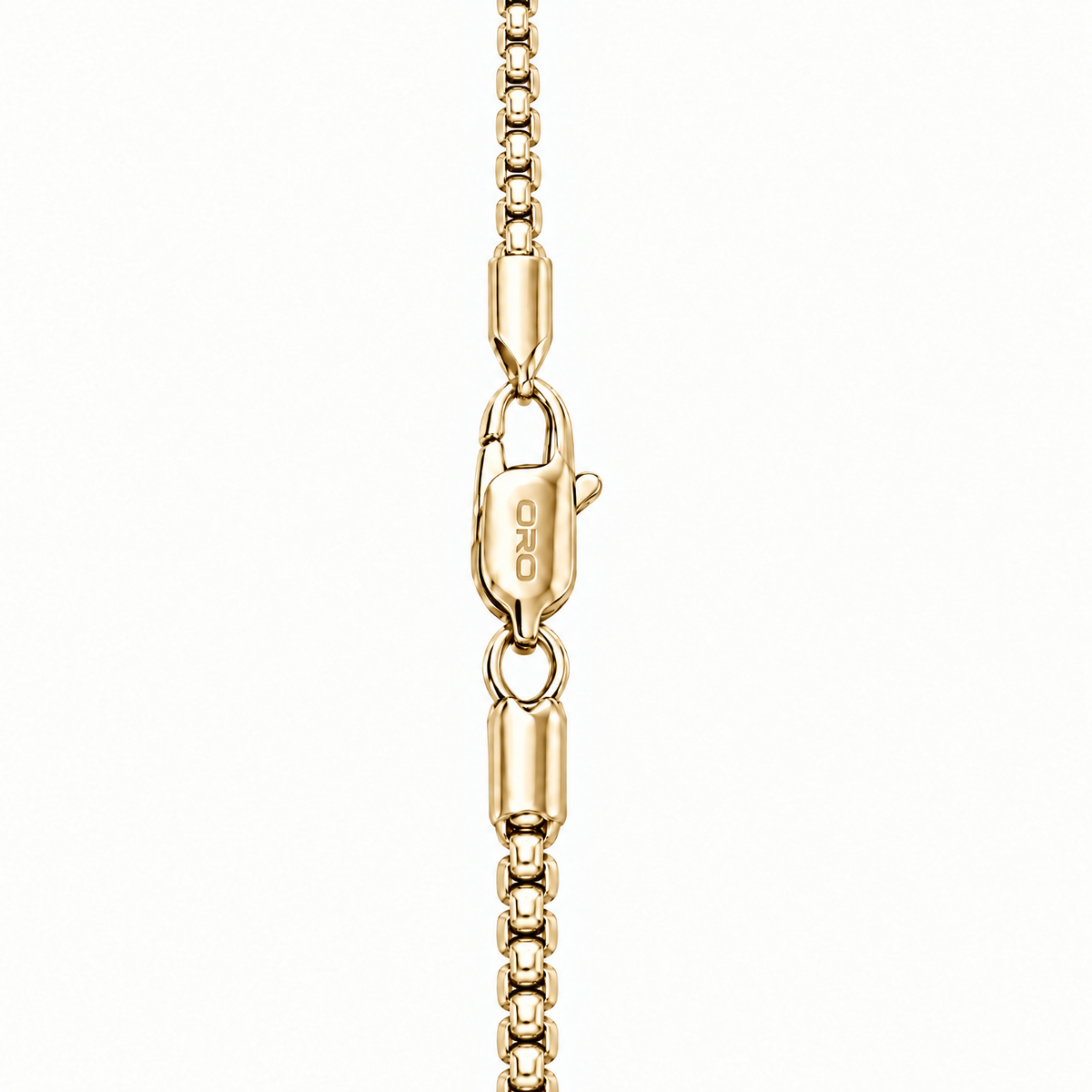 14k Gold 4mm Box Chain Necklace