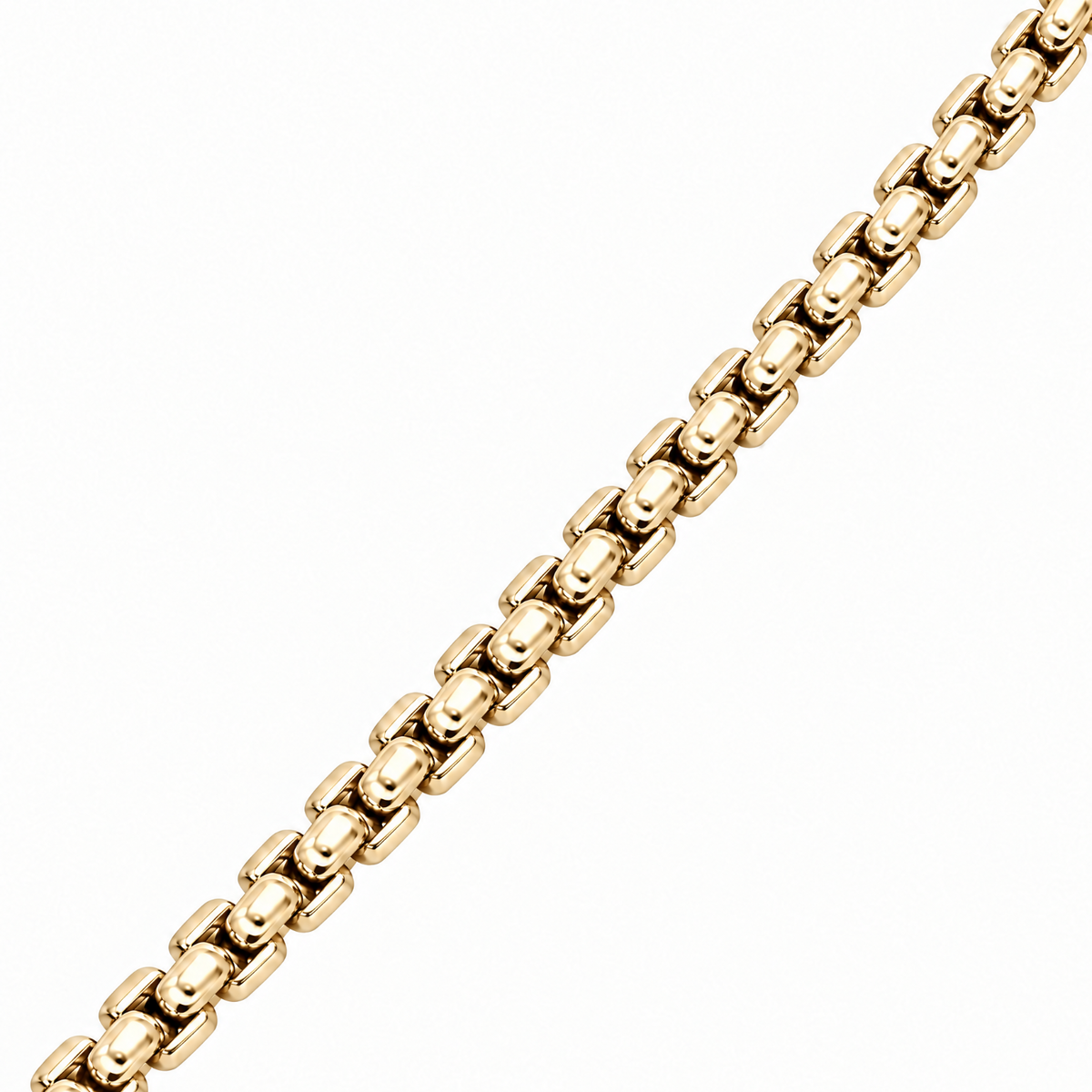 14k Gold 4mm Box Chain Necklace