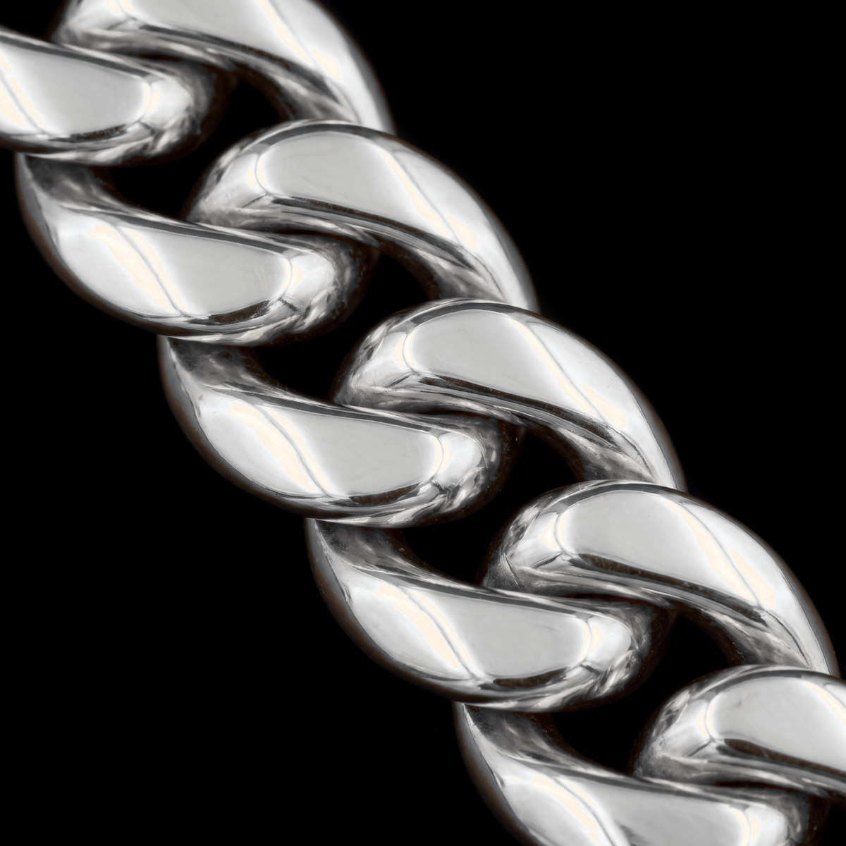 14k White Gold 14mm Miami Cuban Bracelet