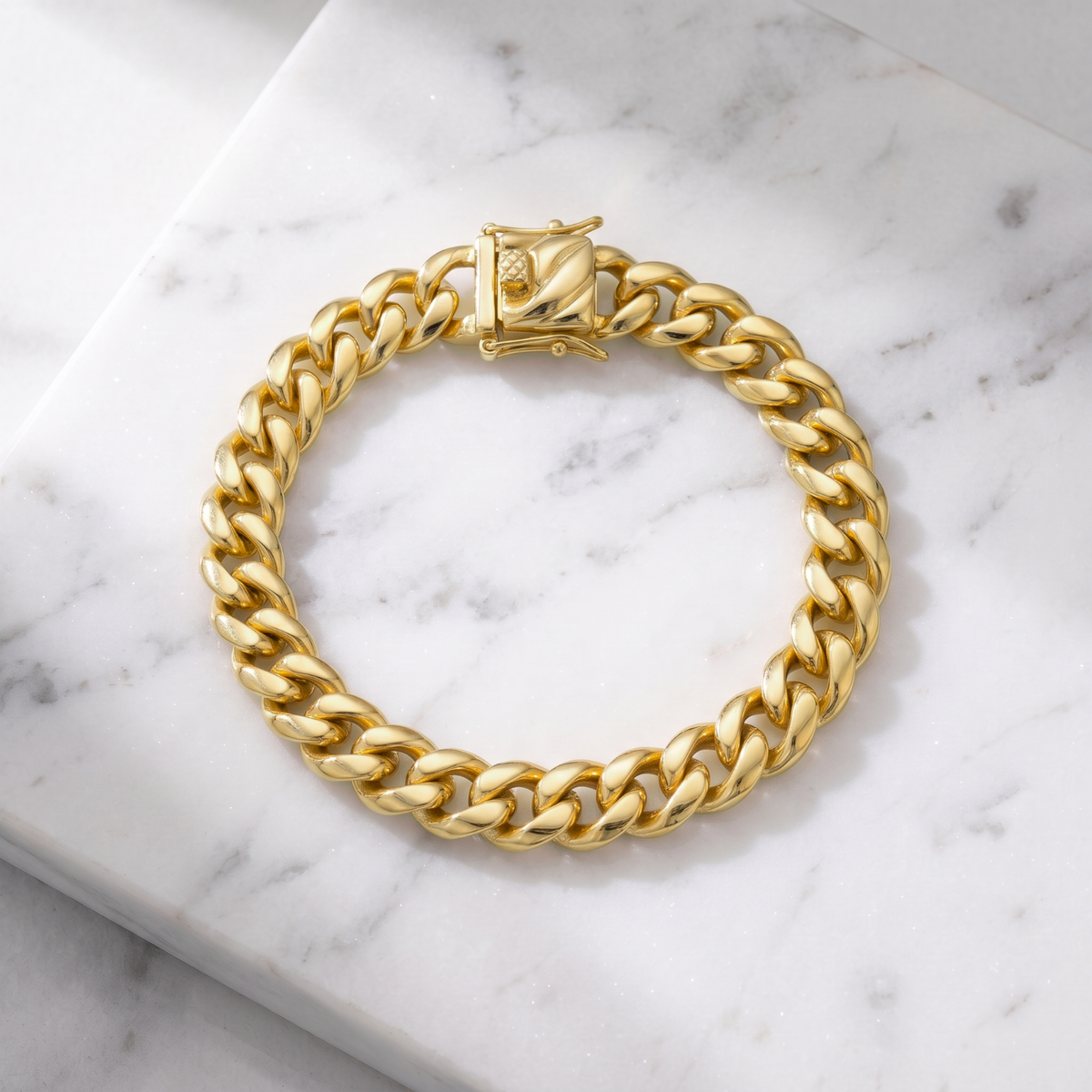 18k Gold 6mm Miami Cuban Bracelet