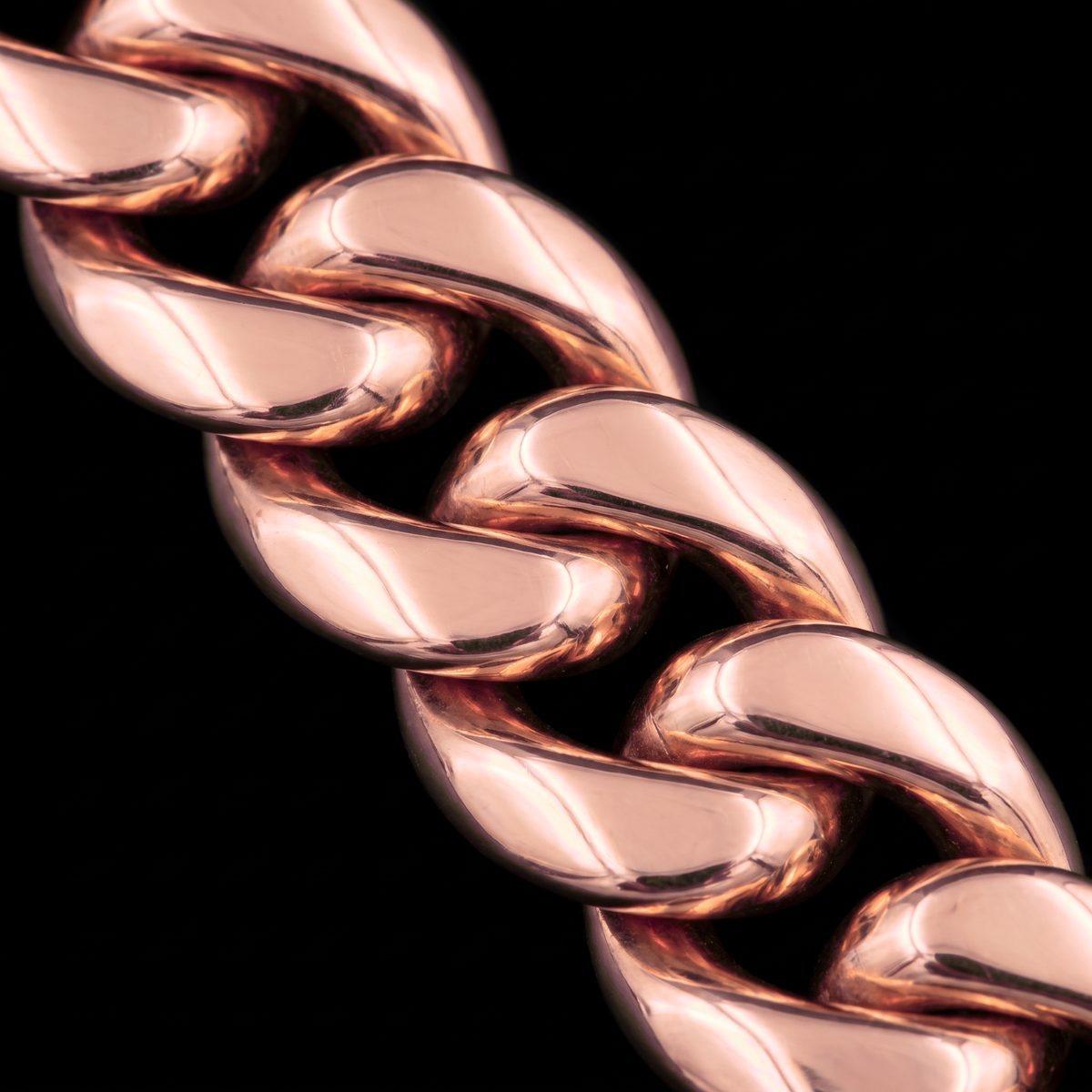 14k Rose Gold 14mm Miami Cuban Bracelet